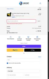 Shrimpy Business coupon verification screenshot