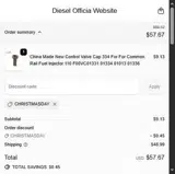 CHRISTMASDAY coupon verification screenshot