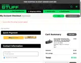 Side By Side Stuff coupon verification screenshot