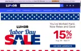 Luxor Workspaces coupon verification screenshot