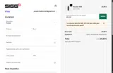 SIGG coupon verification screenshot