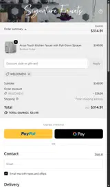 welcome10 coupon verification screenshot