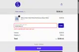 MEMORIAL30 coupon verification screenshot