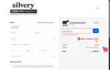 Silvery coupon verification screenshot