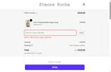 Simone Rocha coupon verification screenshot