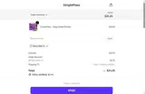 SimplePaws coupon verification screenshot