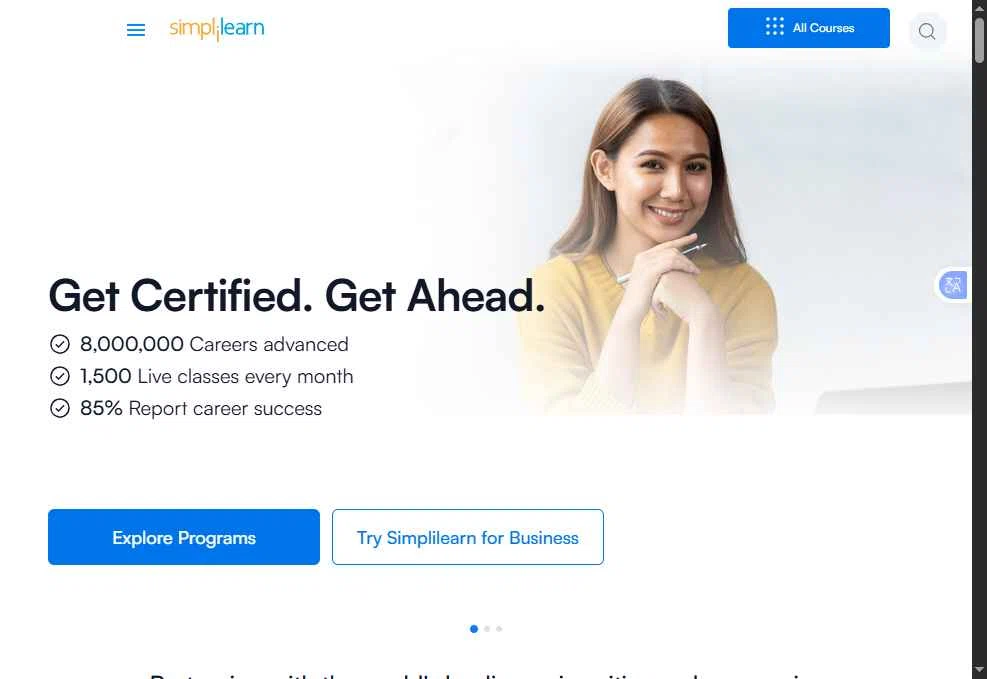 Simplilearn checkout page showing Simplilearn promo code box | Screenshot taken by SimplyCodes community member on Dec 27, 2025