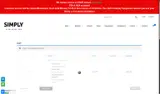 simplysale5 coupon verification screenshot
