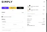 Simply Gum coupon verification screenshot