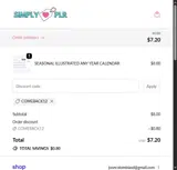 COMEBACK12 coupon verification screenshot