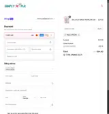 WELCOME895 coupon verification screenshot
