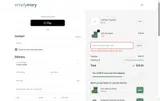 SimplyMary coupon verification screenshot