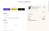 Simply Merino coupon verification screenshot
