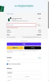 Simply Nootropics coupon verification screenshot