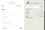 Simply Organic Beauty coupon verification screenshot