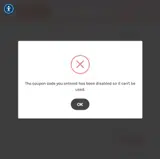 Simply Southern coupon verification screenshot