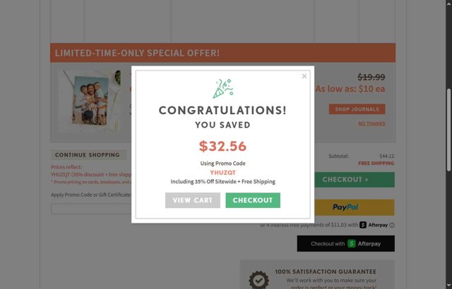 Simply to Impress checkout page showing Simply to Impress promo code box | Screenshot taken by SimplyCodes community member on Apr 17, 2025