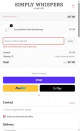 XMAS40 coupon verification screenshot