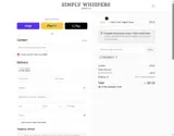 WELCOME15 coupon verification screenshot