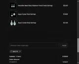 BACK15 coupon verification screenshot
