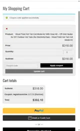 registrosonline coupon verification screenshot