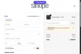 Sinopé Technologies coupon verification screenshot