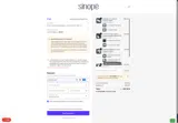 Sinopé Technologies coupon verification screenshot