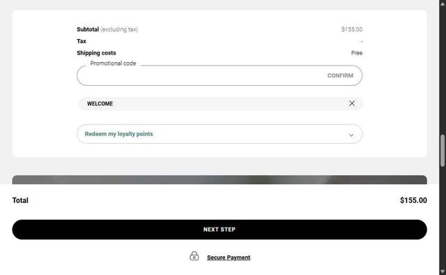 Sisley Paris checkout page showing Sisley Paris promo code box | Screenshot taken by SimplyCodes community member on Sep 12, 2025