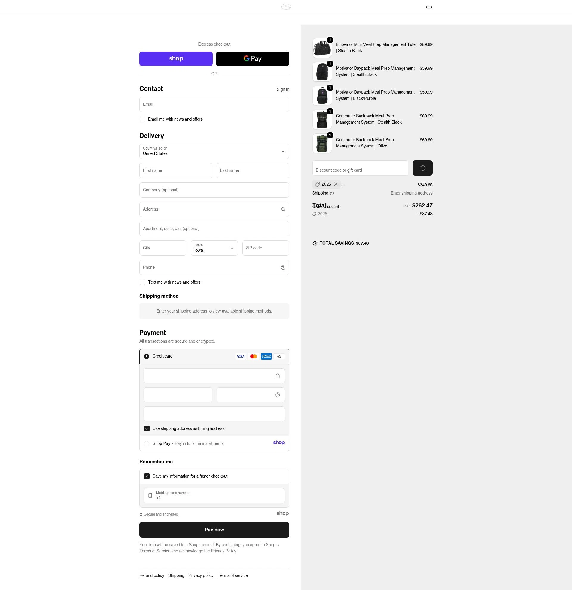 6 Pack Fitness checkout page showing 6 Pack Fitness promo code box | Screenshot taken by SimplyCodes community member on Jan 1, 2026