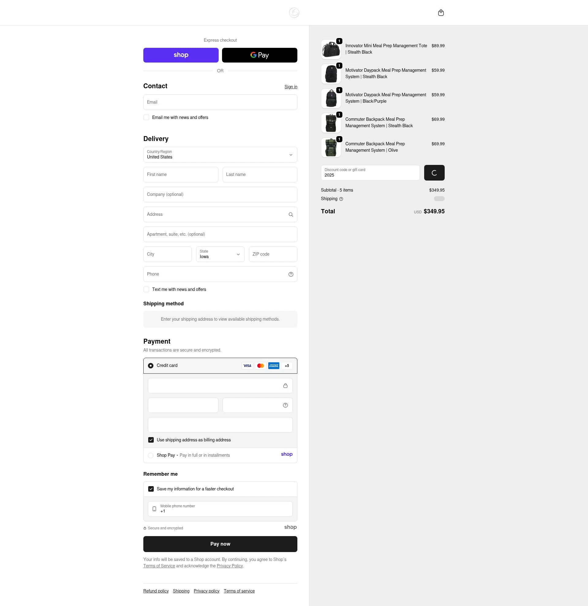 6 Pack Fitness checkout page showing 6 Pack Fitness promo code box | Screenshot taken by SimplyCodes community member on Dec 15, 2025