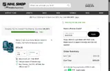San Jose Sharks Shop coupon verification screenshot