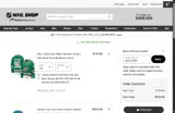 San Jose Sharks Shop coupon verification screenshot