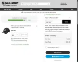 San Jose Sharks Shop coupon verification screenshot