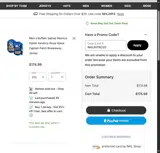 San Jose Sharks Shop coupon verification screenshot