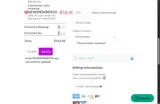 NEWMEMBER10 coupon verification screenshot