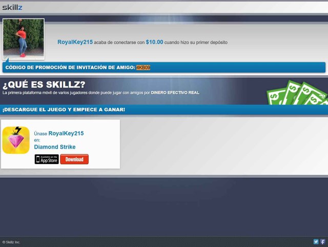 Skillz checkout page showing Skillz promo code box | Screenshot taken by SimplyCodes community member on Aug 19, 2025