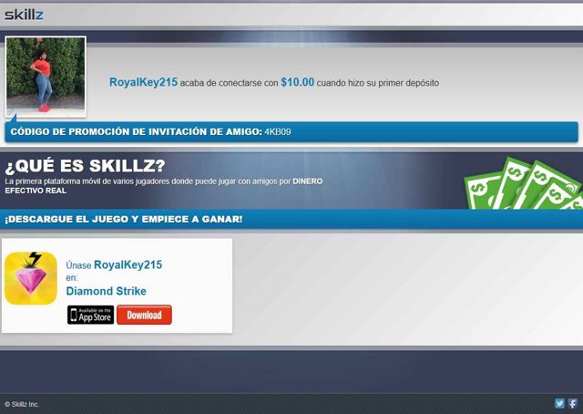 Skillz checkout page showing Skillz promo code box | Screenshot taken by SimplyCodes community member on Aug 24, 2025