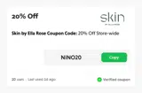 Skin by Ella Rose coupon verification screenshot