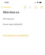 KINS4ILIFE coupon verification screenshot