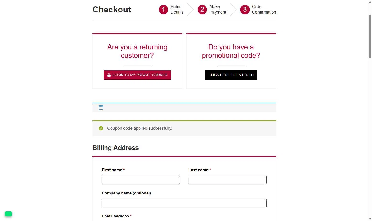 SkinMaze checkout page showing SkinMaze promo code box | Screenshot taken by SimplyCodes community member on Dec 21, 2025