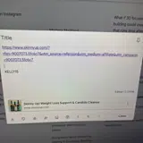 Skinny Up coupon verification screenshot