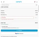 Skip Hop coupon verification screenshot