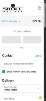 SKULL10 coupon verification screenshot