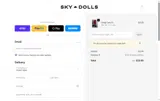 Sky Dolls coupon verification screenshot