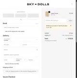 Sky Dolls coupon verification screenshot