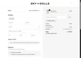 Sky Dolls coupon verification screenshot