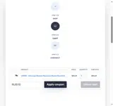RUBI10 coupon verification screenshot
