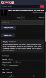 Colt10 coupon verification screenshot