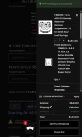 Mtnyota10 coupon verification screenshot