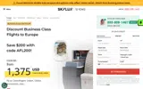 AFL200! coupon verification screenshot